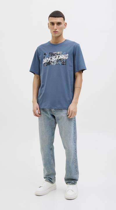Actual product image Jack & Jones Jjhawaii Shape Tee Ss Crew Neck Ln (XL)