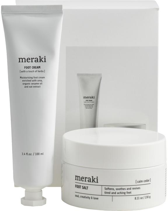 Produktbild Meraki Foot spa with salt and scrub gift box (309779406) (Fussbad, 100 ml)