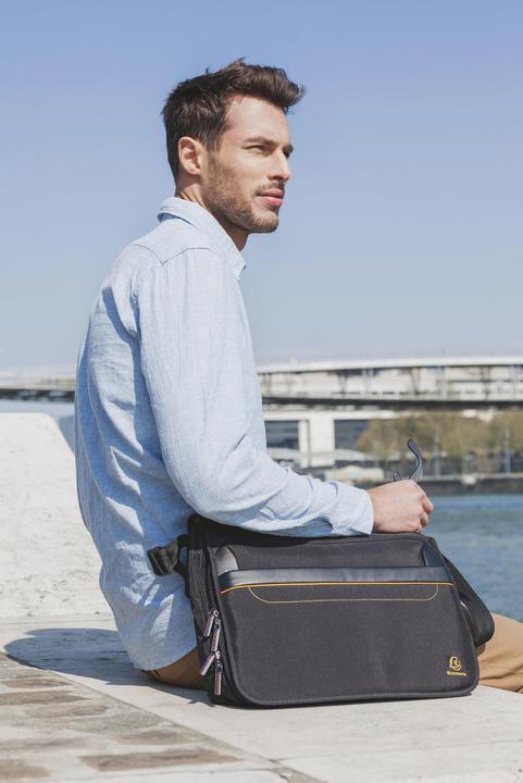 Actual product image Exacompta Sac messenger ordinateur Exactive (14) - Noir (14", Universal)