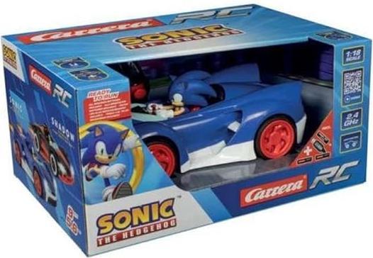 Actual product image Carrera Pull back Car Team Sonic Racing - Sonic Speed Star