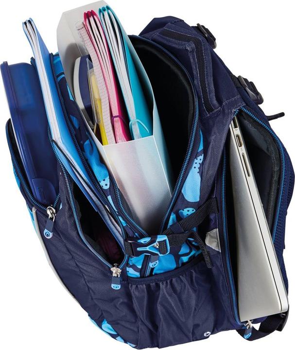 Image du produit Herlitz Sac à dos pour l'école primaire Ultimate vide CamoBlue (24 l)