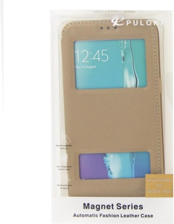 Immagine prodotto Puloka Custodia Flip Samsung Galaxy S6 Edge Plus Oro (Samsung Galaxy S6 Edge+)