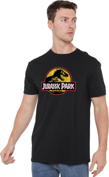 Immagine prodotto Jurassic Park Maglietta con logo per uomo (XL)