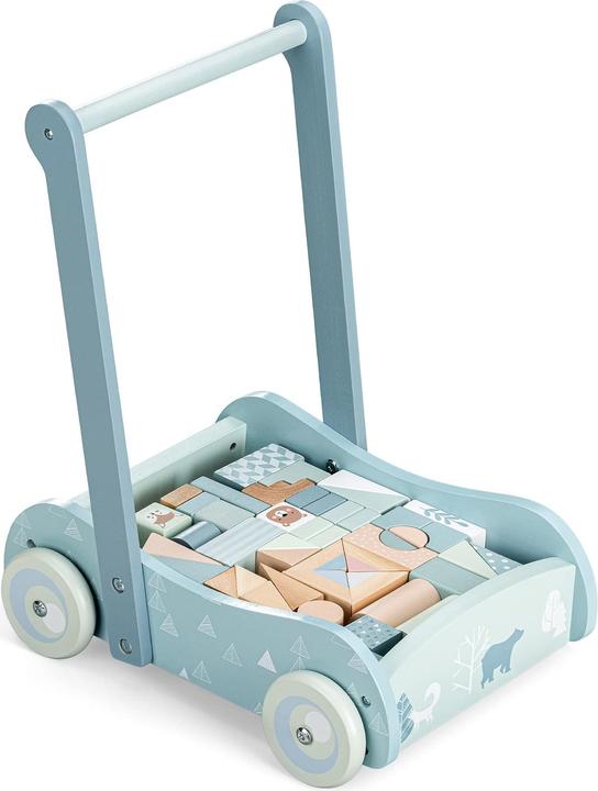 Image du produit Navaris Chariot d'apprentissage en bois