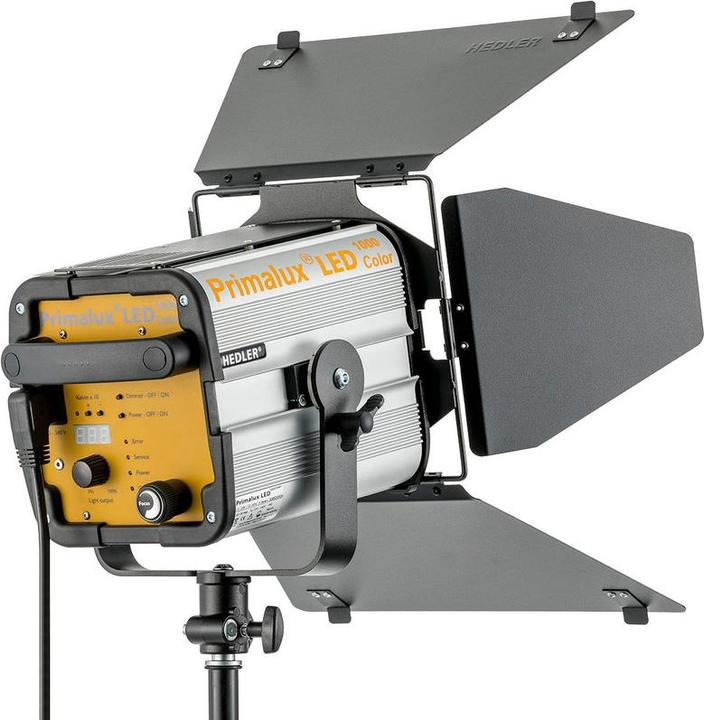 Image du produit Hedler Primalux LED 1000 Color, 3000-6500K mit Fresnellinse, Dimmbar von 5-100%