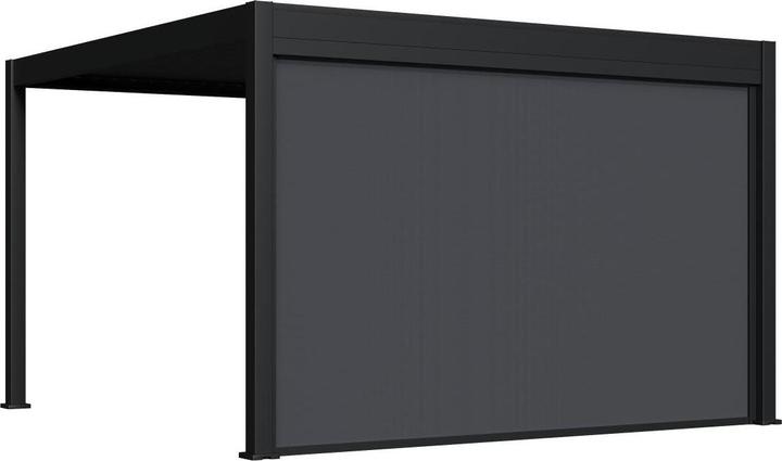 Immagine prodotto Weide Tenda parasole elettrica per salice Pergola elettrica | antracite (360 cm, 9 cm)