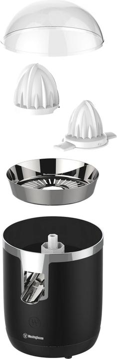 Actual product image Westinghouse WKJM240BK Lemon squeezer Basic series black