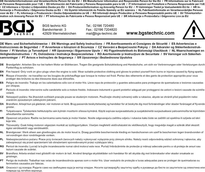 Produktbild BGS Universal Glühkerzen-Gelenkschlüssel-Satz, Sechskant 10 mm (3/8") SW 8 - 16 mm 6-tlg.