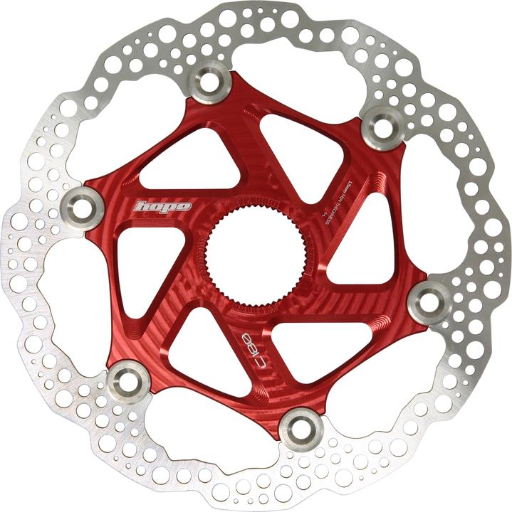 Immagine prodotto Hope Disco freno a disco flottante - Blocco centrale - rosso (180 mm)