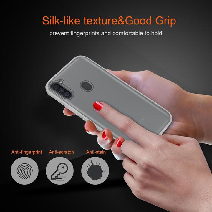 Actual product image Cadorabo Hybrid Matt Cover (Samsung Galaxy M11, Samsung Galaxy A11)