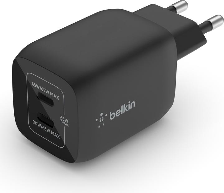 Image du produit Belkin Boost Charge Pro 2-Port GaN Charger (65 W)
