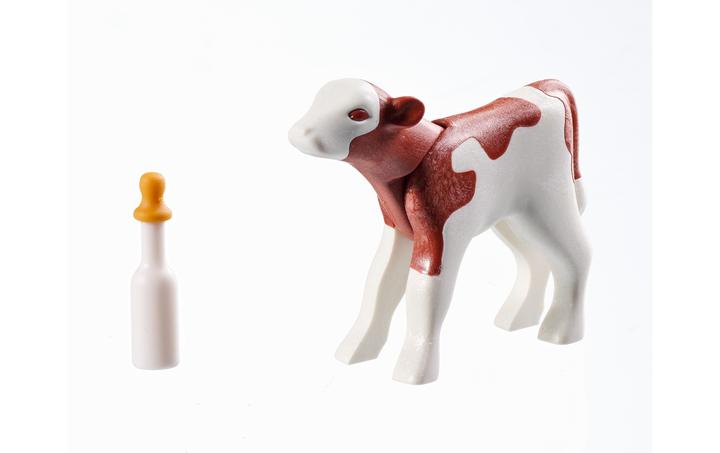 Produktbild Playmobil 71803 Bäuerin mit Kind und Kalb (71803)