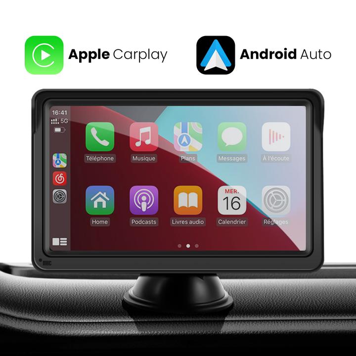 Immagine prodotto Avizar 7" Touchscreen CarPlay Kamera Display (Auto Android, Apple Carplay)