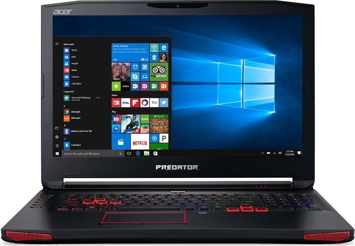 Produktbild Acer Predator 17 (17.30", Intel Core i7-7700HQ, 64 GB, 512 GB, CH)