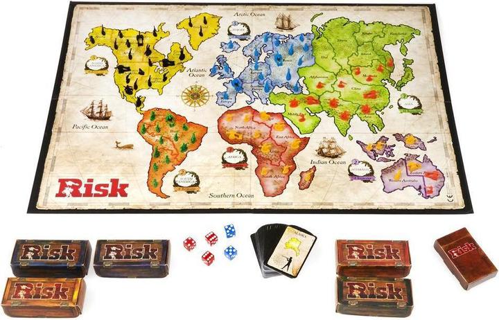 Actual product image Hasbro Gaming Risk (Danish)