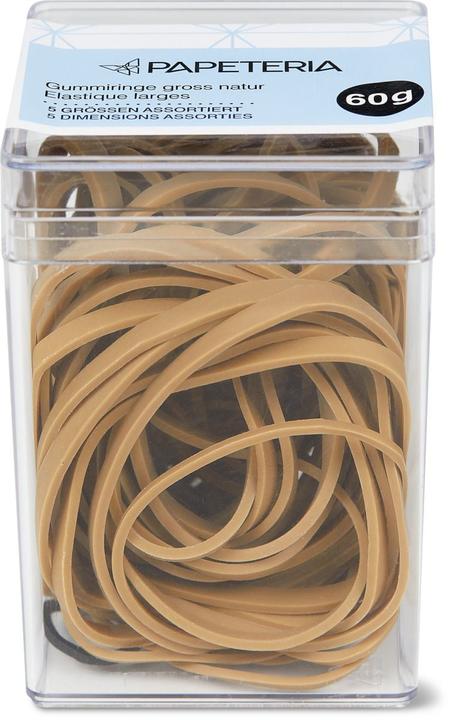 Actual product image Papeteria Rubber rings natural 60g (60 pcs.)