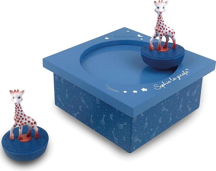 Actual product image Trousselier Music Box with Dancing Giraffes, Milky Way Magnetic