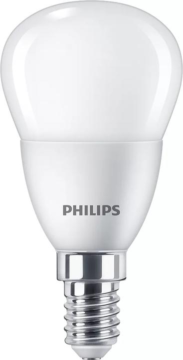 Actual product image Philips LED 40W P45 E14 WW FR ND 1PF/10 (E14, 4.90 W, 470 lm, F)