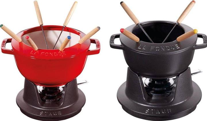 Actual product image Staub fondue set (Fondue Bourguignonne, Cheese fondue)