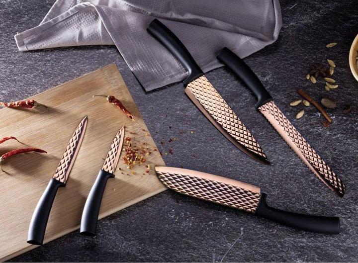 Immagine prodotto BerlingerHaus Set di coltelli da 5 pezzi House Rose Gold Edition (20 cm)