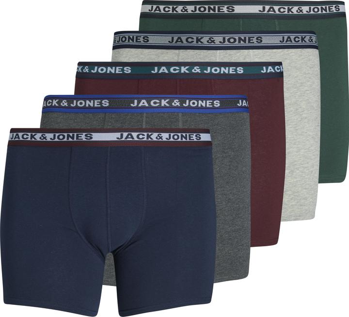 Jack & Jones Jacoliver Trunks 5 Pack Noos Pls