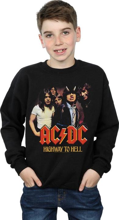 Produktbild AC/DC Highway To Hell Group Sweatshirt Jungen (116)