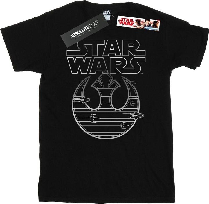 Produktbild Star Wars The Last Jedi Resistance Logo Metallic TShirt (XL)