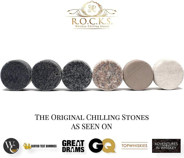 Image du produit Rocks Whiskey Chilling Stones Verre à whisky 315 ml