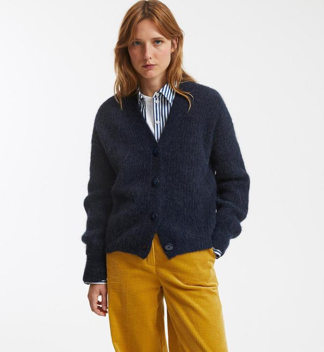 Actual product image La Redoute Collections Cardigan with V-neck Signature GILDAS (38)