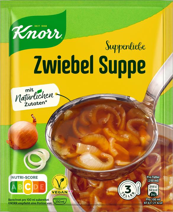 Knorr Suppenliebe Zwiebel Suppe ergibt 750 ml (750 ml)