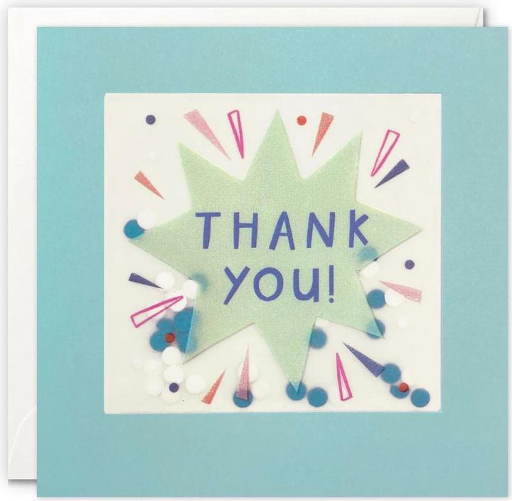 Immagine prodotto Cart Biglietto di ringraziamento 12,5 x 12,5 cm (1 pz.)