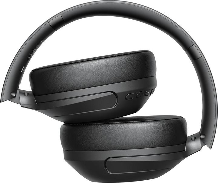Actual product image Joyroom J-Head Series JR-JH2 Hybrid ANC Wireless Headphones-Black (ANC, 100 h, Cable)