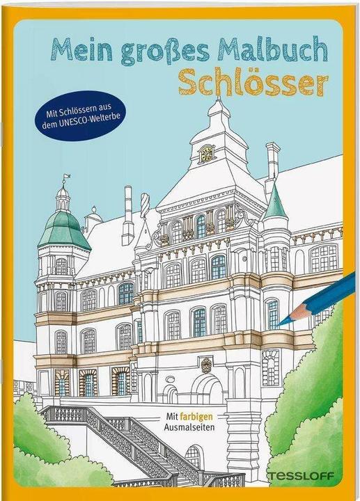 Produktbild Tessloff Mein grosses Malbuch. Schlösser