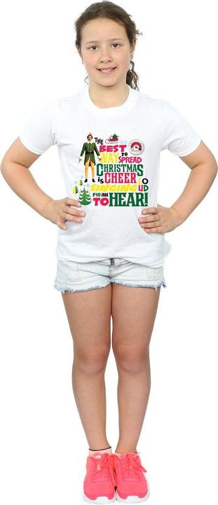 Immagine prodotto Elf Christmas Cheer Maglietta Ragazze (152, 158)