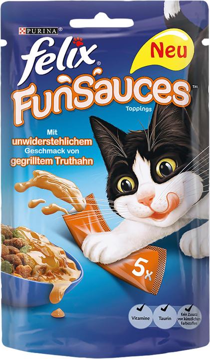 Actual product image Felix Fun Sauces turkey (Adult, 5 pcs., 15 g)