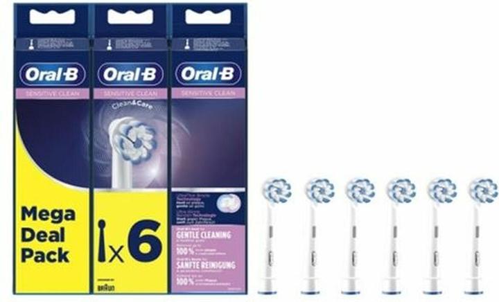Image du produit Braun RECAMBIO CEPILLO DEN. ORAL-B EB60-6 SENSITIVE (6 x)