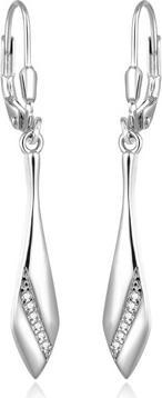 Beneto Fashion silver dangling earrings AGUC1070L