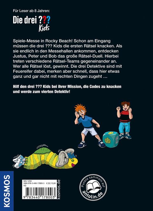 Image du produit Kosmos Les trois?? Kids, mission code de jeu (Allemand)