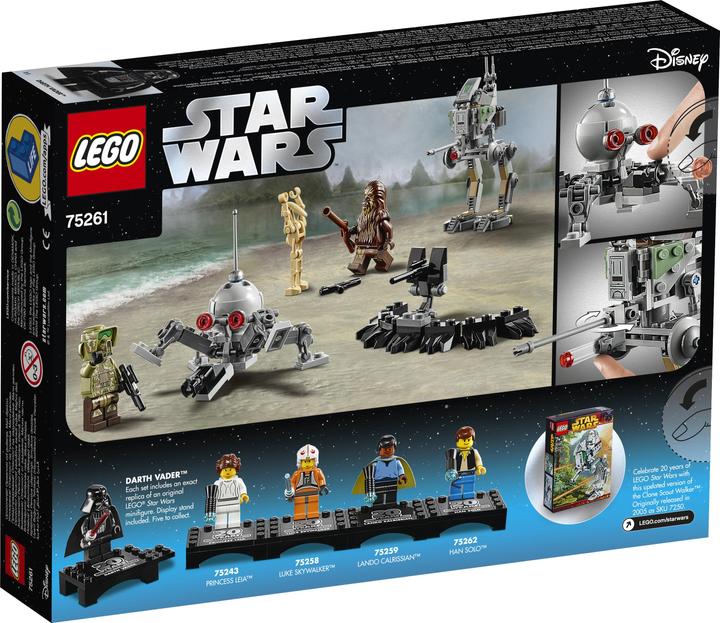 Actual product image LEGO Clone Scout Walker - 20 Years of Star Wars (75261, LEGO Star Wars)