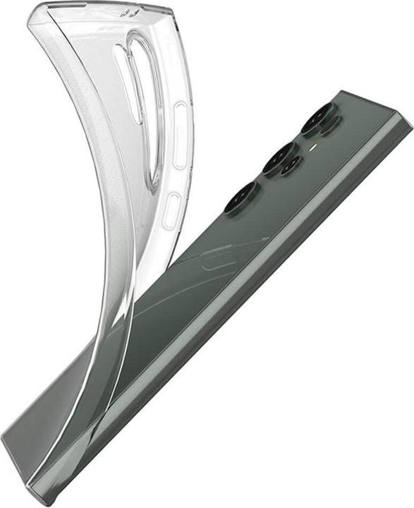 Actual product image Cover-Discount Silicone rubber case transparent (Samsung Galaxy S24 Ultra)