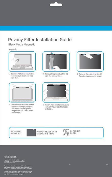 Produktbild Gearlab Magnetic Privacy Filter 13 (13.30", 16 : 9)