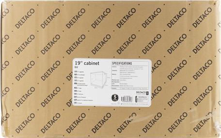 Actual product image Deltaco rack cabinet 6U Wall mounted rack White (6 RU, 19 inch rack)