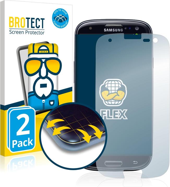 Image du produit BROTECT Full-Screen Protection (2 pièce(s), Samsung Galaxy S3 i9300)