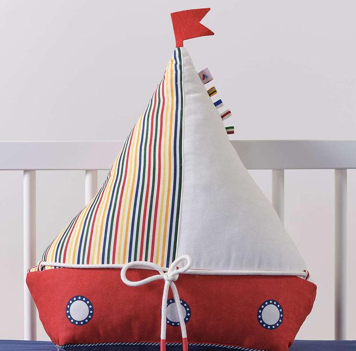 Immagine prodotto Almila Cuscino decorativo Veliero Sailor (45 x 45 cm)