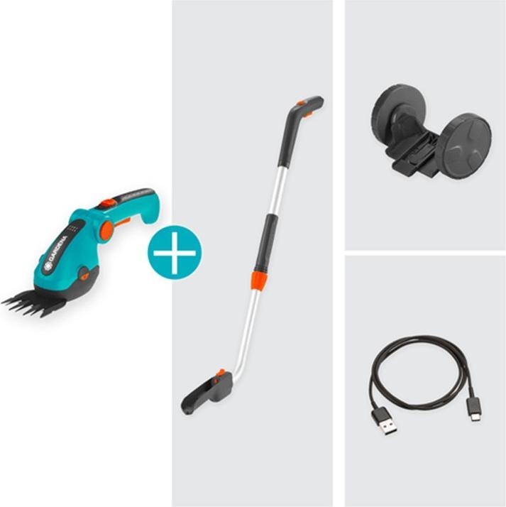 Actual product image Gardena ComfortCut Li cordless grass shears set (Cordless hedgecutters)