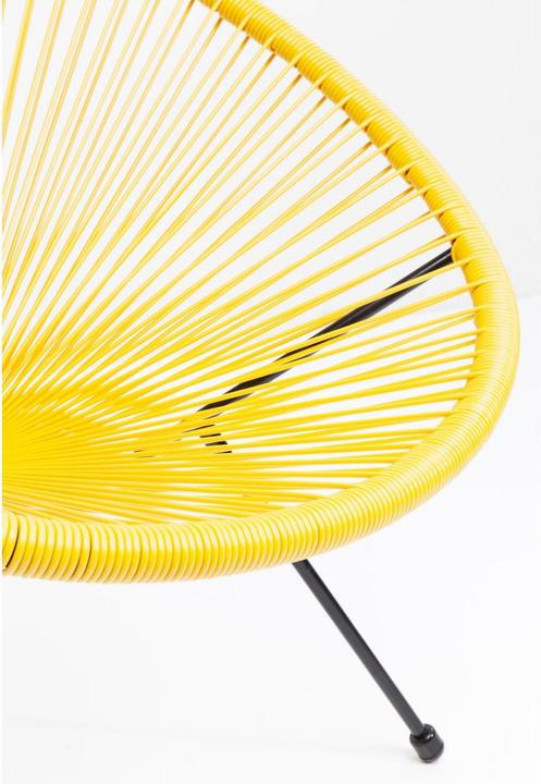 Image du produit Designlife Fauteuil Acapulco jaune