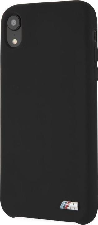 Produktbild BMW Etui BMHCI61MSILBK iPhone Xr czarny/black hardcase Silicone M Collection (Apple iPhone XR)