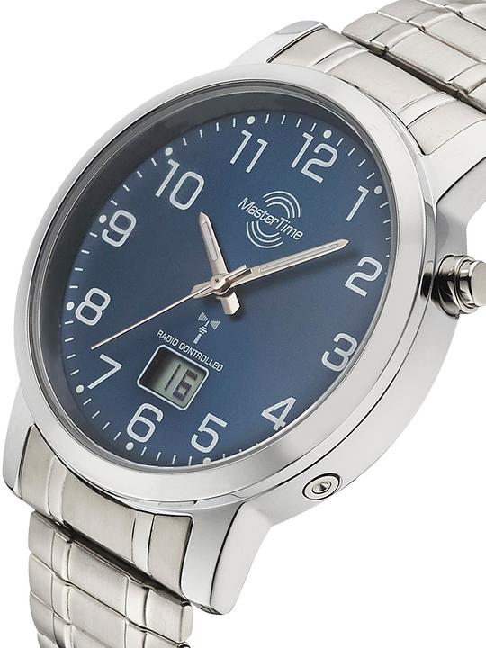 Image du produit Conrad Components Montre radio Master Time pour homme (Montre analogique, Montre numérique, 41 mm)