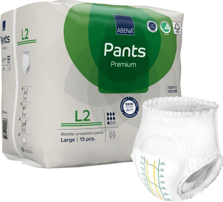 Actual product image Abena Premium L2 green (15 x, Large)