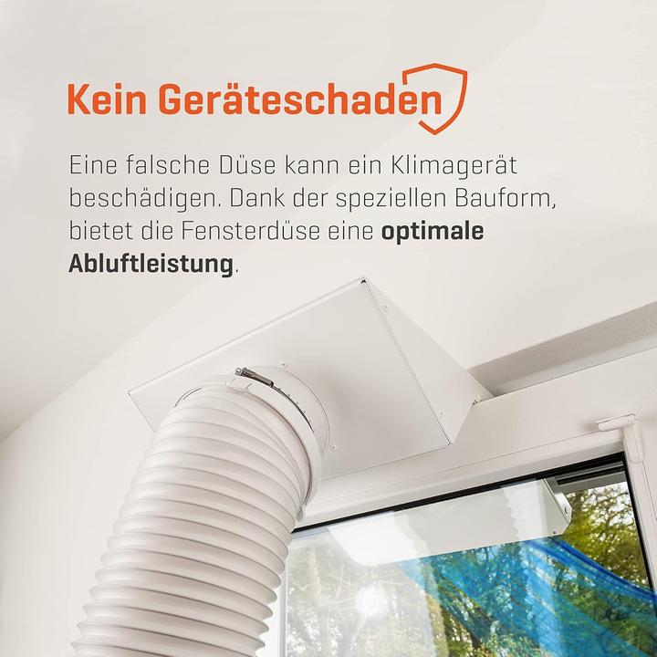 Actual product image Climia Fensteradapter für mobile Klimageräte
